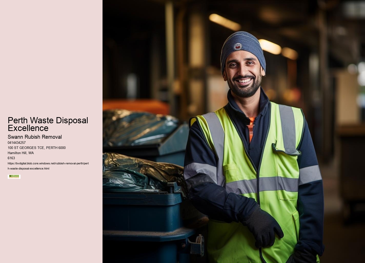 Perth Commercial Waste Expertise