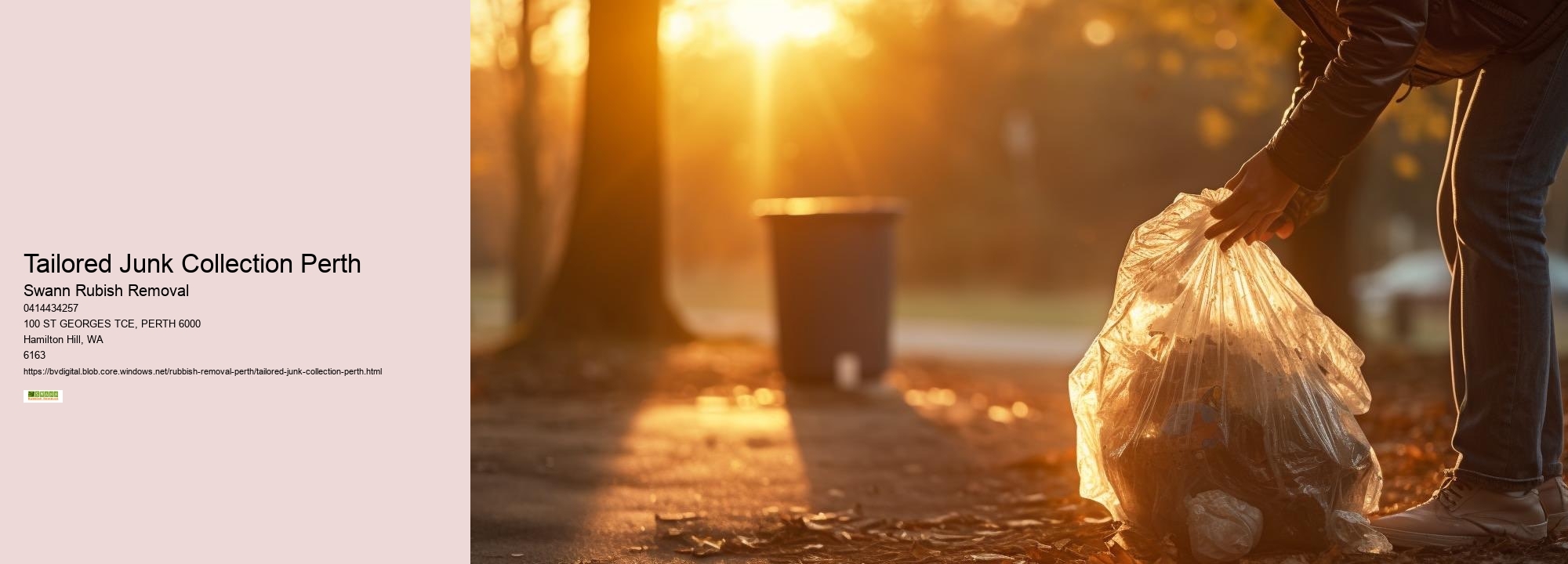 Eco-Smart Rubbish Clearance Perth