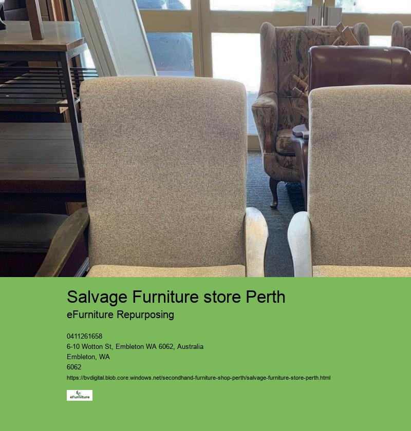 Second-Hand Furniture Innovations Perth
